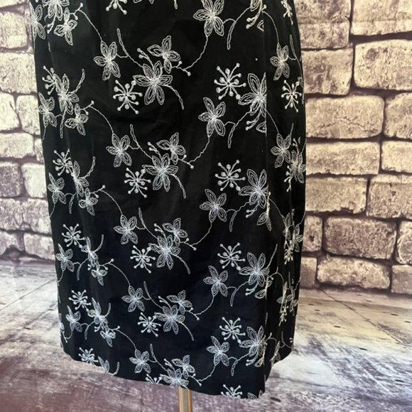 Barbara Lesser NWT Black & White Dress Size L - Picture 4 of 14